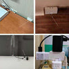 Extensor de toma para 3 salidas giratorio 180 grados