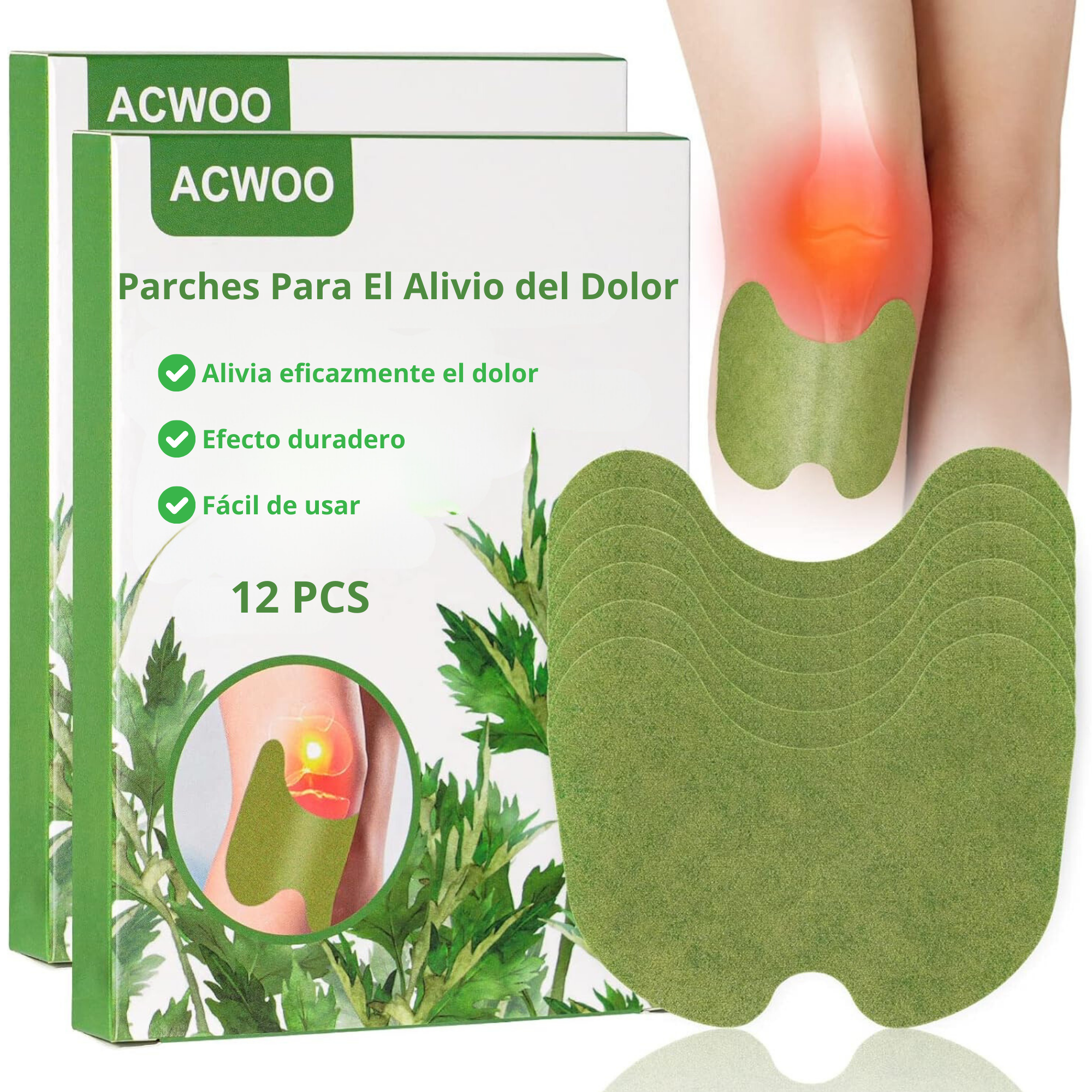 PARCHES PARA EL ALIVIO DEL DOLOR X 10
