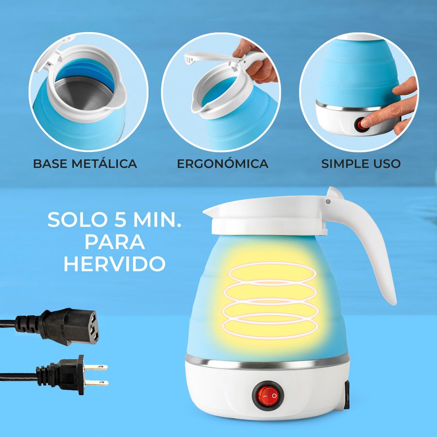 Jarra Calentador de Agua Plegable